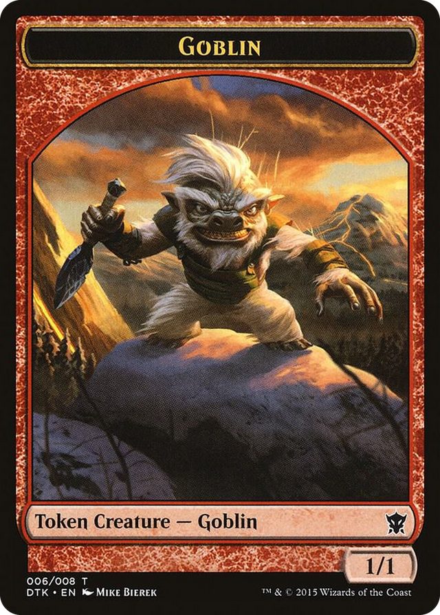 0006 Goblin Token T Dragons of Tarkir
