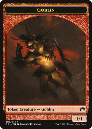 0006 Goblin Token T Magic Origins