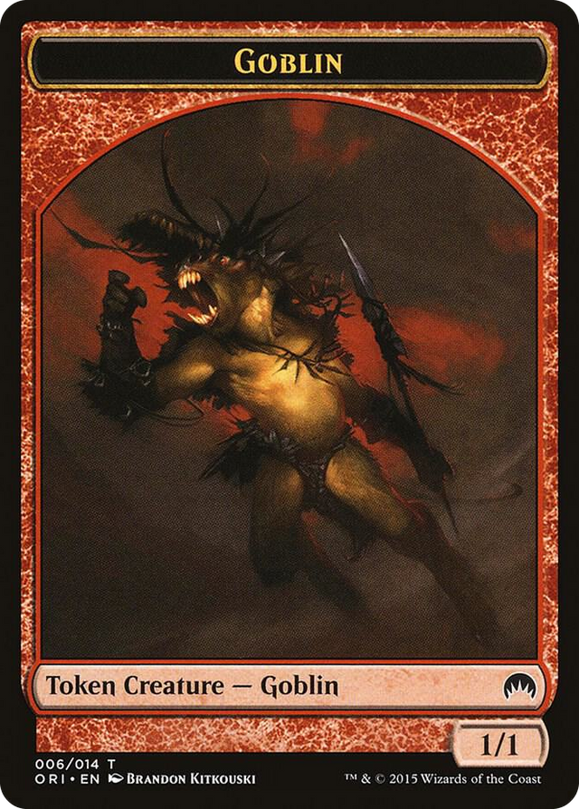 0006 Goblin Token T Magic Origins