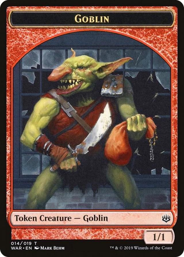 0014 Goblin Token T War of the Spark