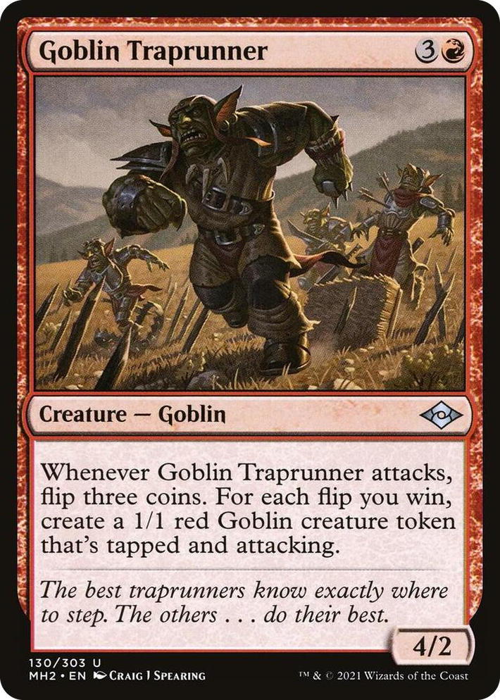 0130 Goblin Traprunner U Modern Horizons 2