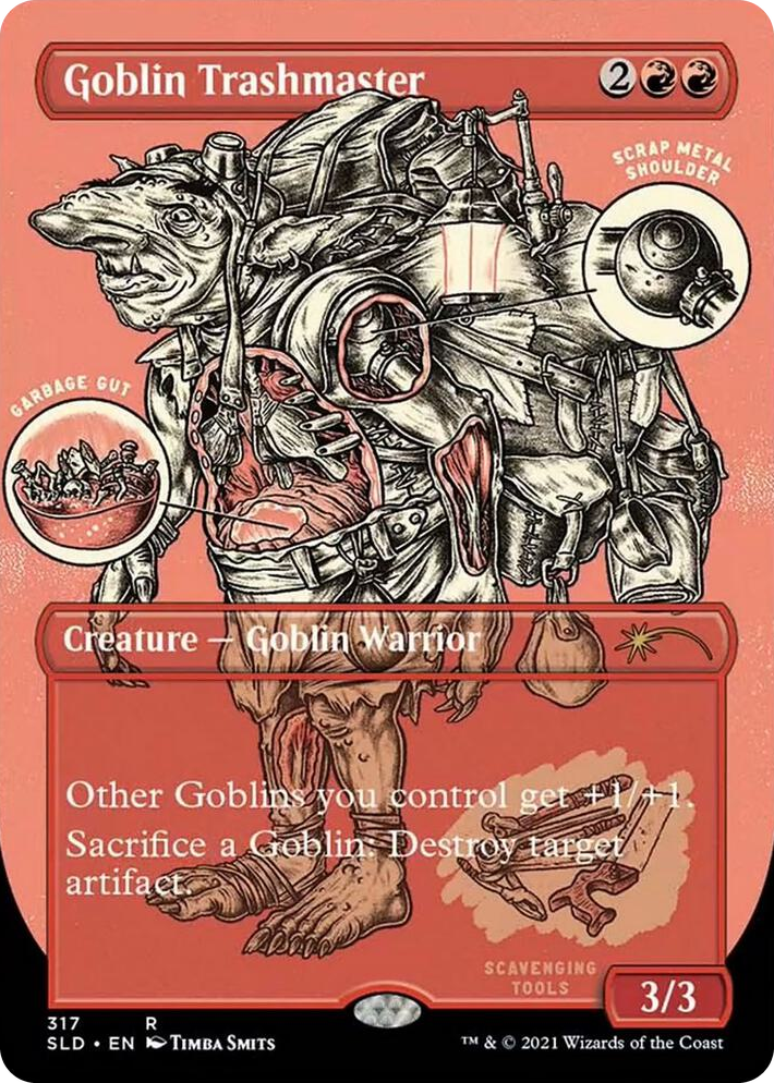 0317 Goblin Trashmaster R Secret Lair Drop Series