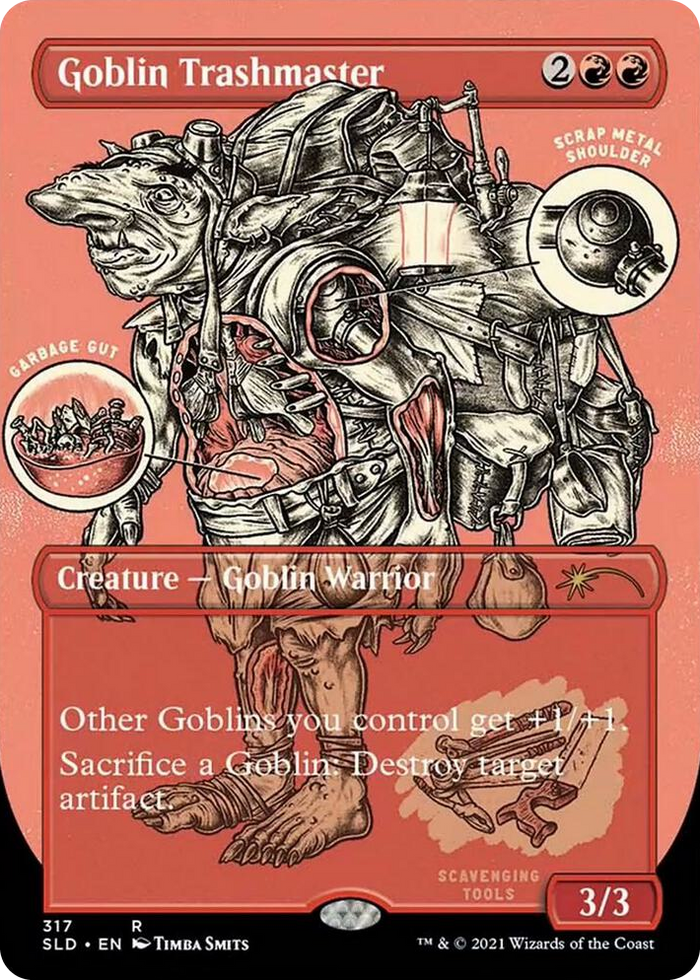 Goblin Trashmaster (Foil Etched) #317 R - Secret Lair Drop Series Pokemon card