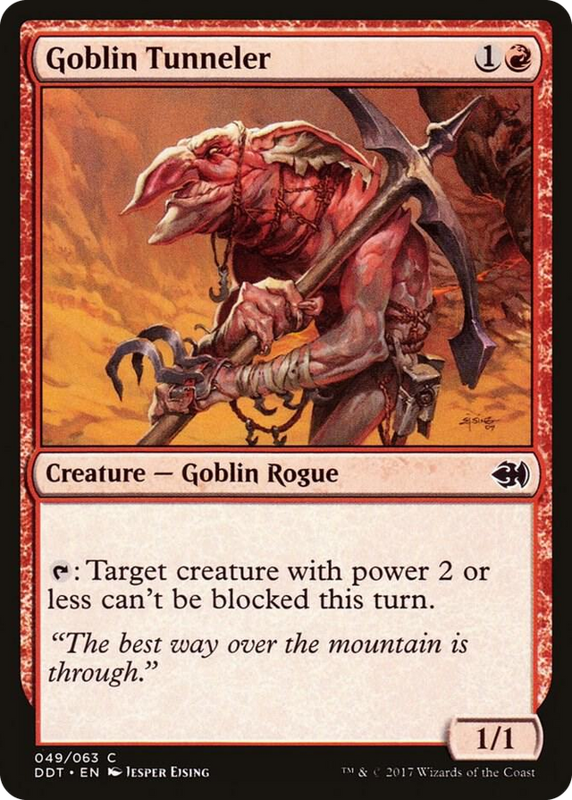 0049 Goblin Tunneler C Duel Decks: Merfolk vs. Goblins