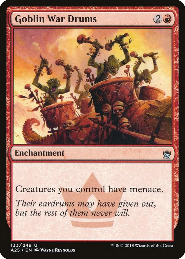 0133 Goblin War Drums U Masters 25