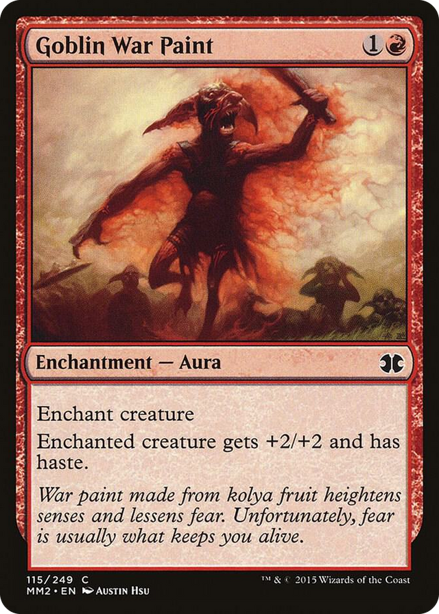 0115 Goblin War Paint C Modern Masters 2015