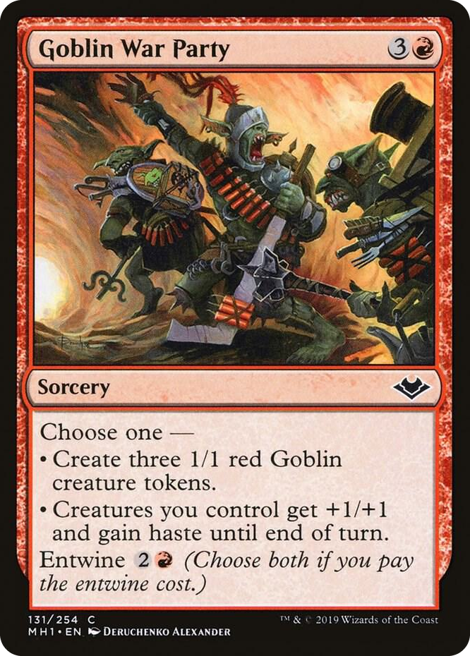 0131 Goblin War Party C Modern Horizons