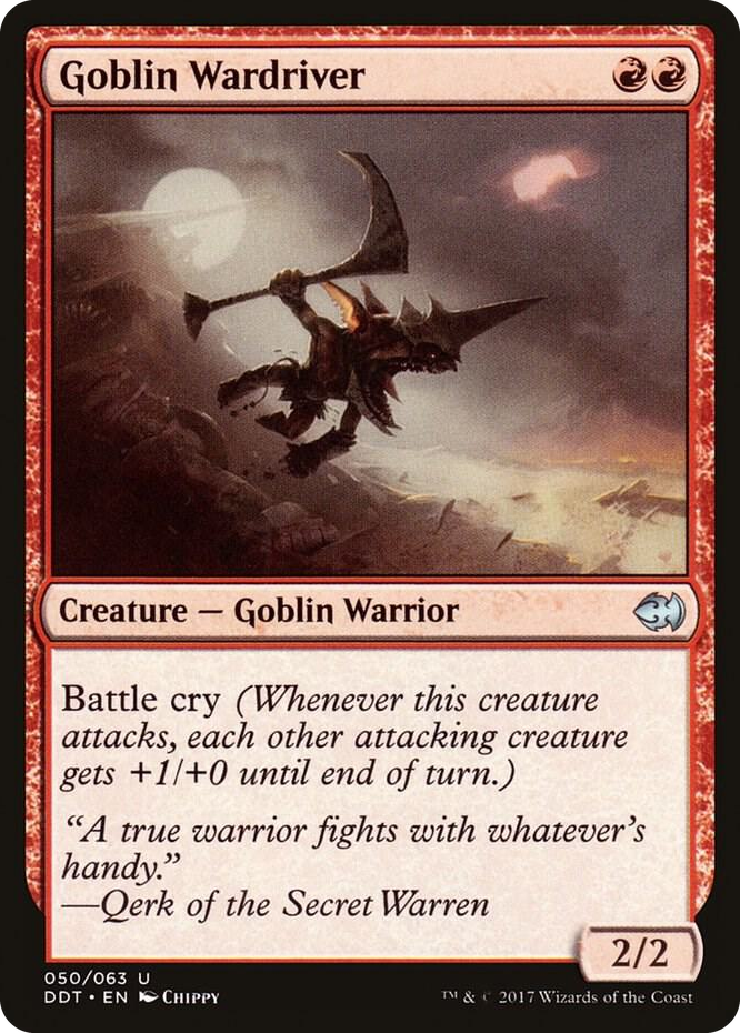 0050 Goblin Wardriver U Duel Decks: Merfolk vs. Goblins