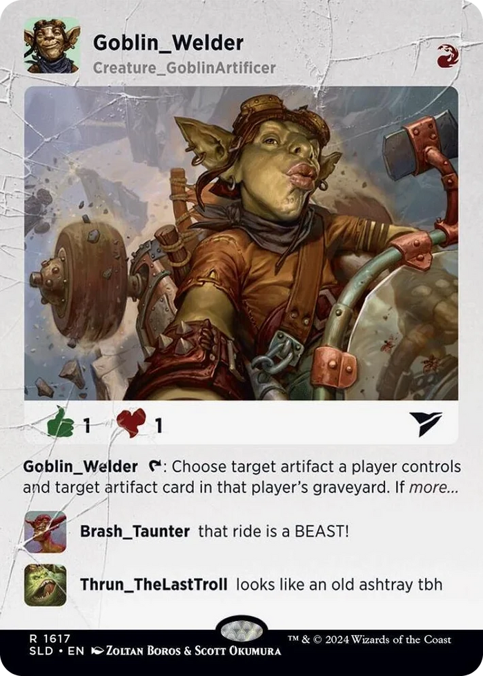1617 Goblin Welder R Secret Lair Drop Series