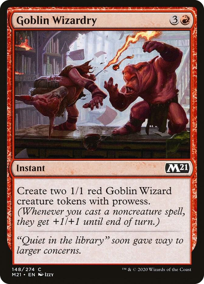 0148 Goblin Wizardry C Core Set 2021