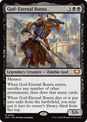 0083 God-Eternal Bontu M Commander: Edge of Eternities