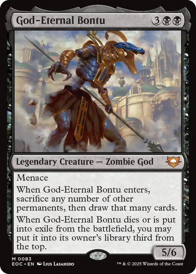 0083 God-Eternal Bontu M Commander: Edge of Eternities