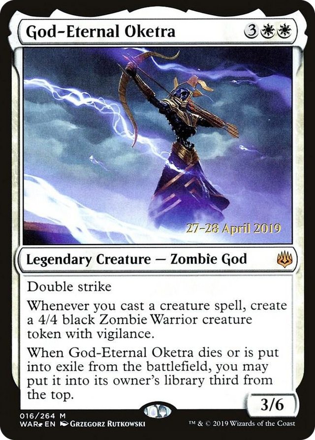 0016 God-Eternal Oketra M Prerelease Cards