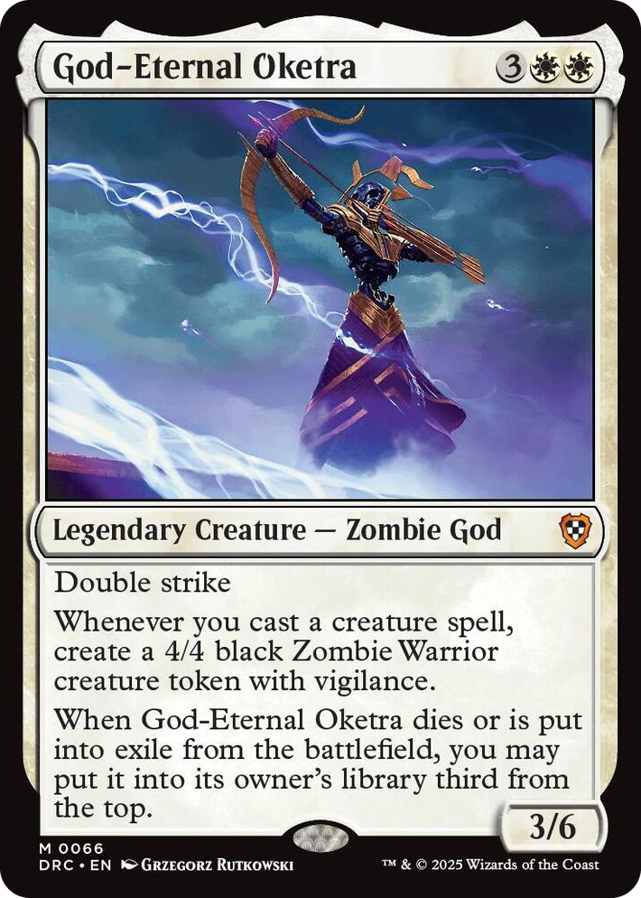 0066 God-Eternal Oketra M Commander: Aetherdrift