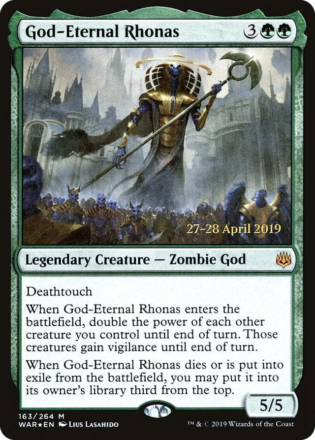0163 God-Eternal Rhonas M Prerelease Cards