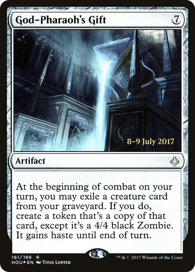 0161 God-Pharaoh's Gift R Prerelease Cards