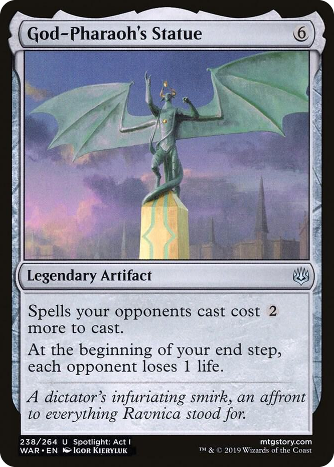 0238 God-Pharaoh's Statue U War of the Spark