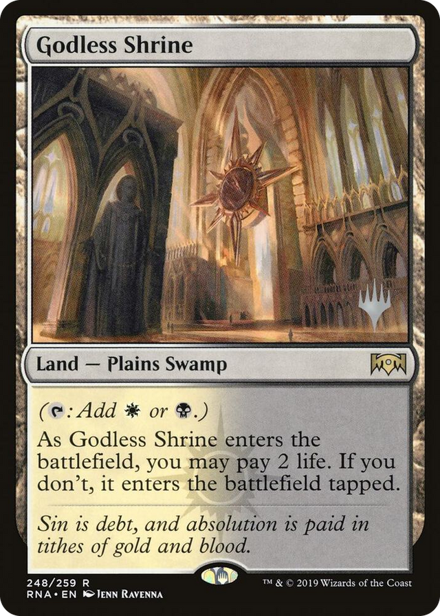0248 Godless Shrine R Promo Pack: Throne of Eldraine