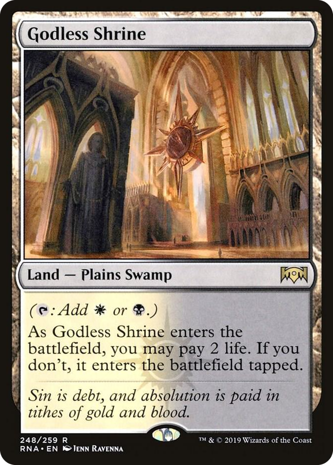 0248 Godless Shrine R Ravnica Allegiance