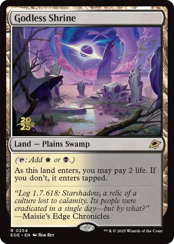 Godless Shrine #254 R - Prerelease Cards Pokemon card