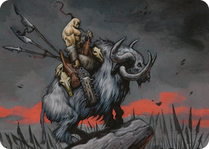 0022 Godo, Bandit Warlord Art Card S Art Series: Commander Masters