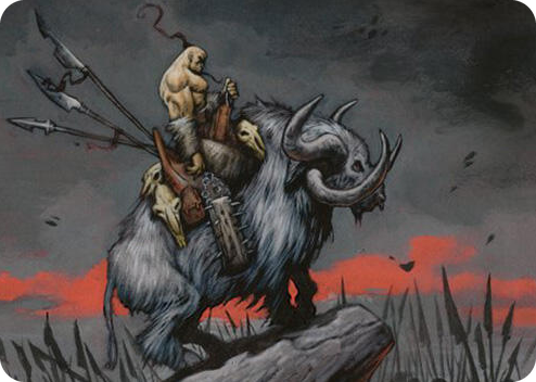 0022 Godo, Bandit Warlord Art Card S Art Series: Commander Masters