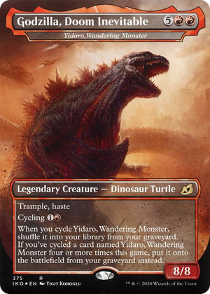0375 Godzilla, Doom Inevitable - Yidaro, Wandering Monster R Lair of Behemoths