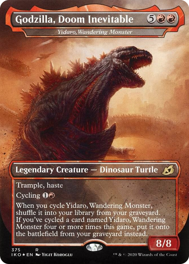 0375 Godzilla, Doom Inevitable - Yidaro, Wandering Monster R Lair of Behemoths