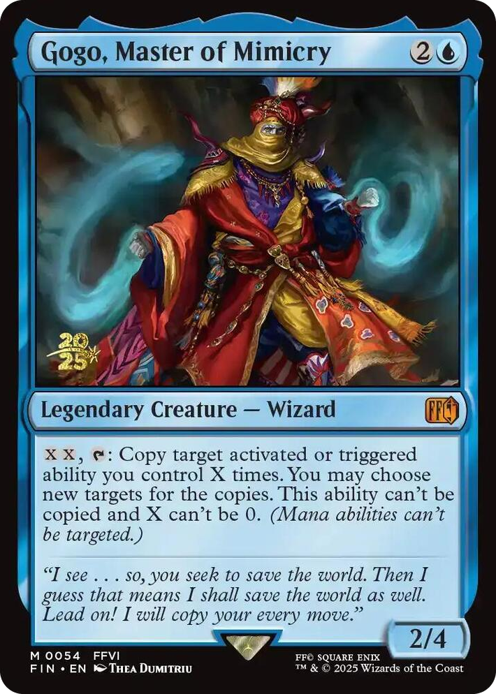 0054 Gogo, Master of Mimicry M Prerelease Cards