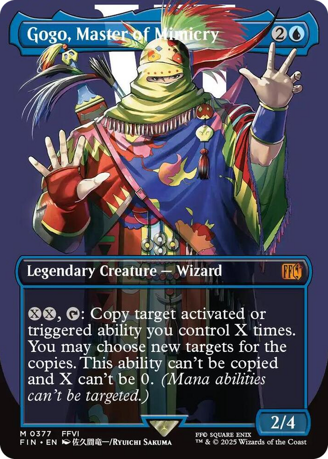 0377 Gogo, Master of Mimicry (Borderless) M FINAL FANTASY