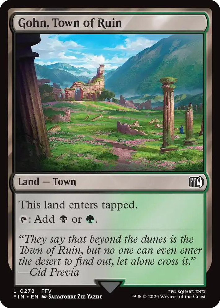 0278 Gohn, Town of Ruin L FINAL FANTASY