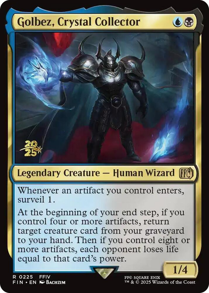 Golbez, Crystal Collector #225 R - Prerelease Cards Pokemon card