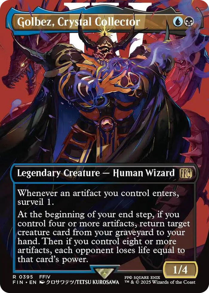 0395 Golbez, Crystal Collector (Borderless) R FINAL FANTASY