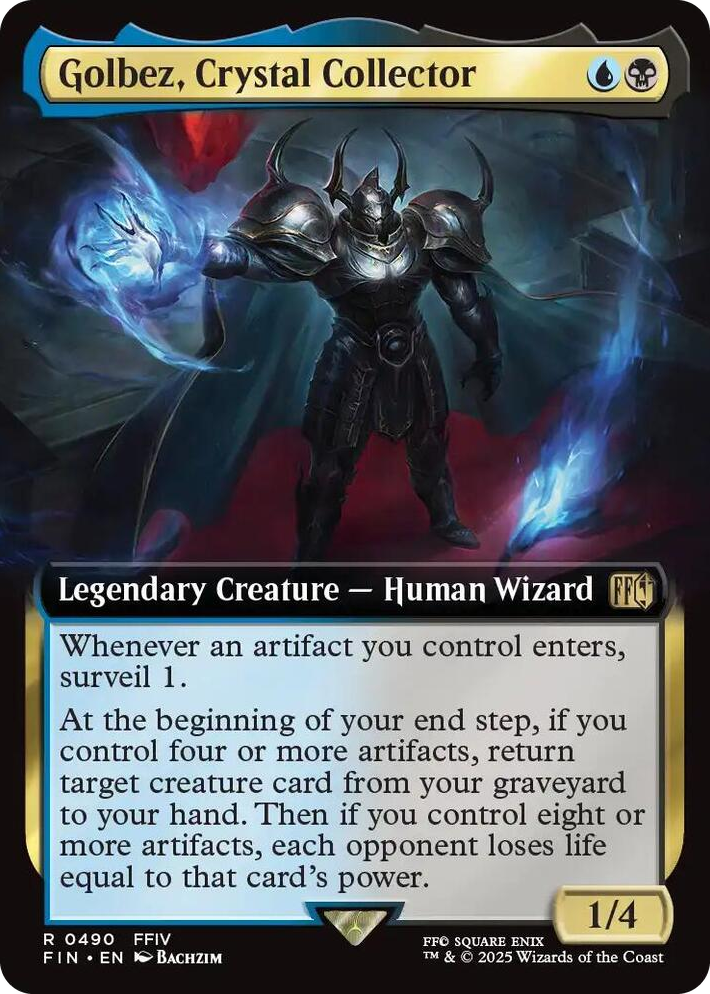 0490 Golbez, Crystal Collector (Extended Art) R FINAL FANTASY