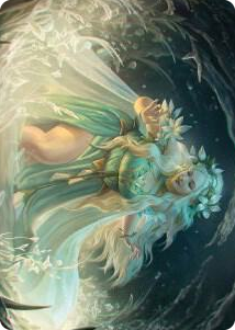 Goldberry, River-Daughter Art Card #6 S - Art Series: Universes Beyond: The Lord of the Rings: Tales of Middle-earth Pokemon card