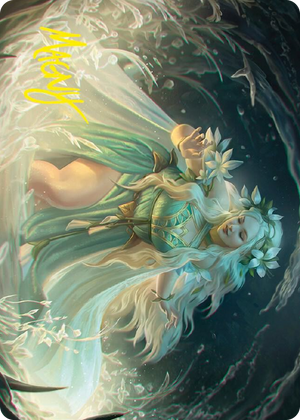 0006 Goldberry, River-Daughter Art Card (Gold-Stamped Signature) S Art Series: Universes Beyond: The Lord of the Rings: Tales of Middle-earth