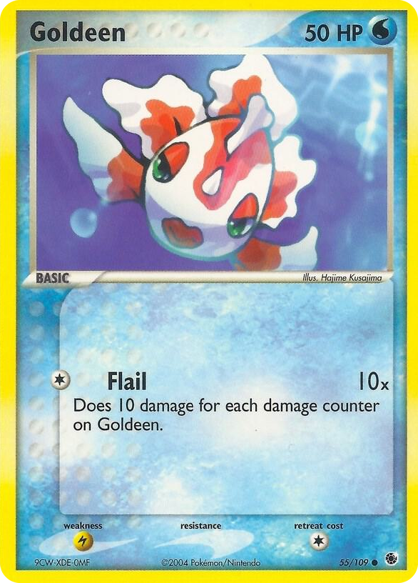 0055 Goldeen Common EX Battle Stadium