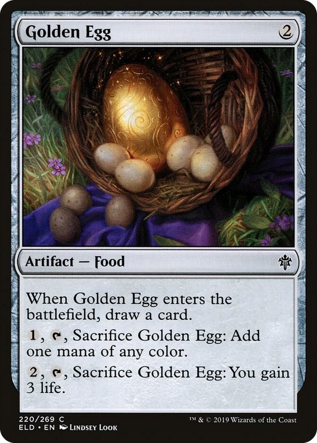 0220 Golden Egg C Throne of Eldraine