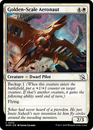0015 Golden-Scale Aeronaut C March of the Machine
