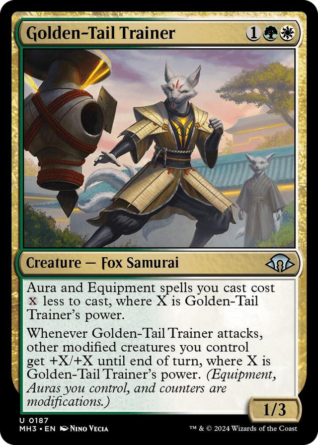 0187 Golden-Tail Trainer U Modern Horizons 3