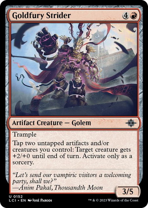 0152 Goldfury Strider U The Lost Caverns of Ixalan