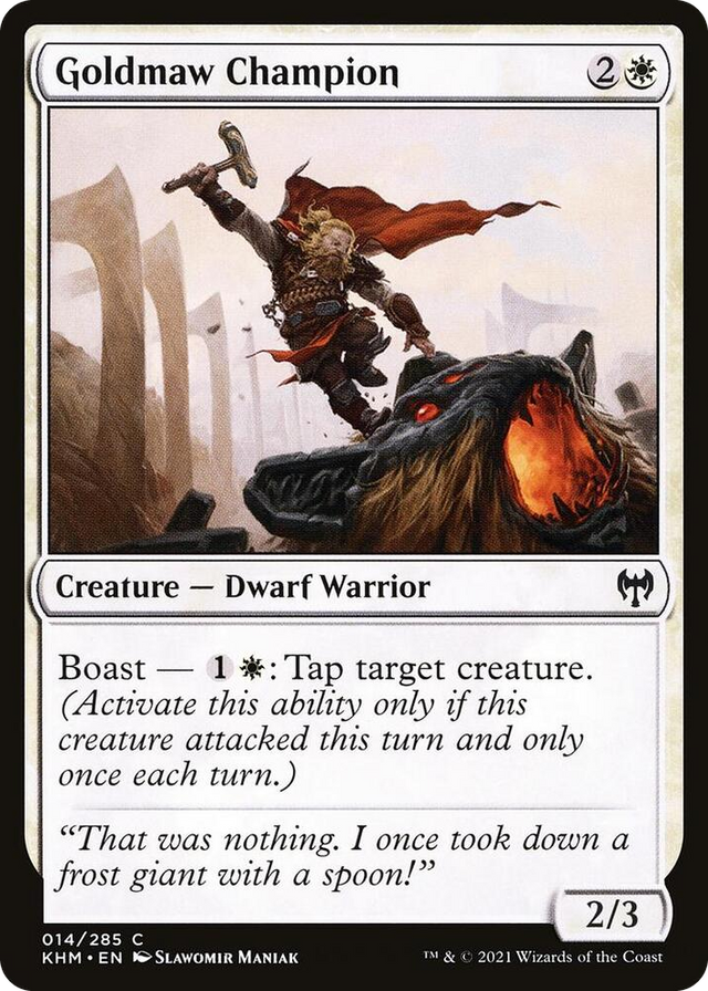 0014 Goldmaw Champion C Kaldheim