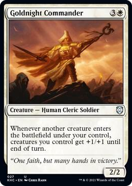 0027 Goldnight Commander U Commander: Kaldheim