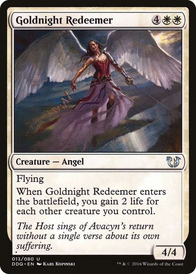 0013 Goldnight Redeemer U Duel Decks: Blessed vs. Cursed