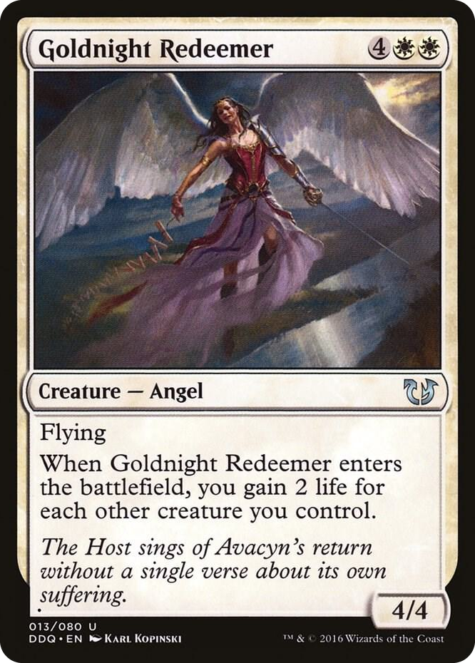 Goldnight Redeemer #13 U - Duel Decks: Blessed vs. Cursed Pokemon card