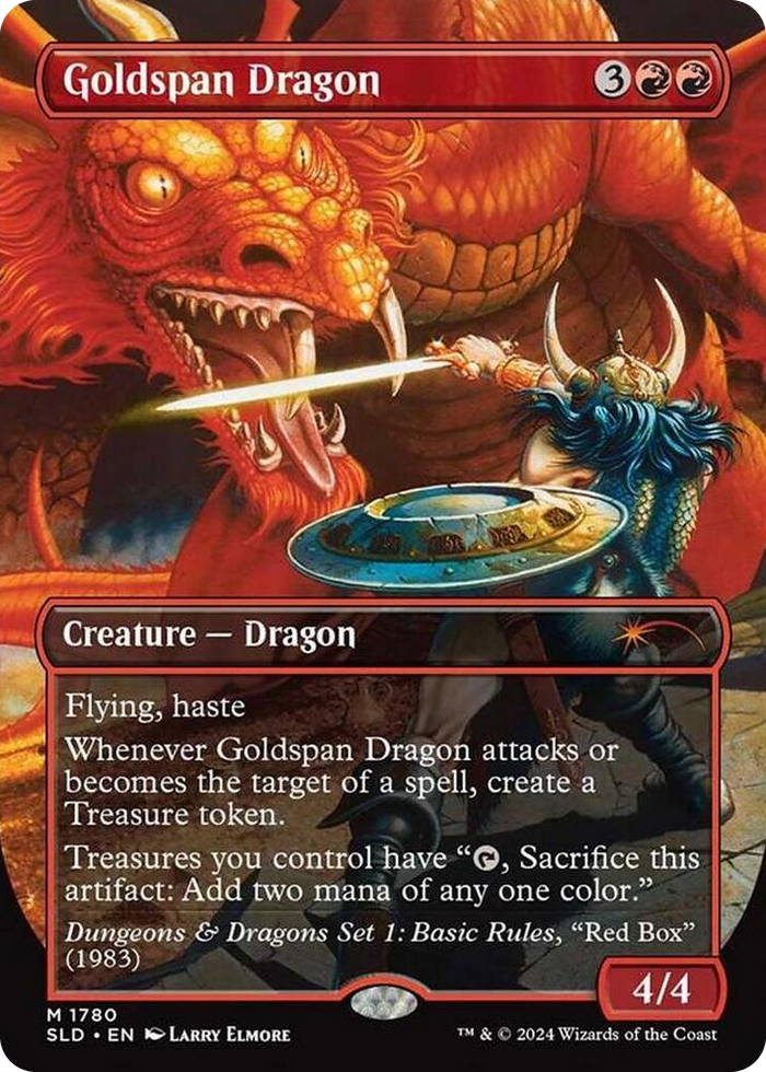 Goldspan Dragon #1780 M - Secret Lair Drop Series Pokemon card