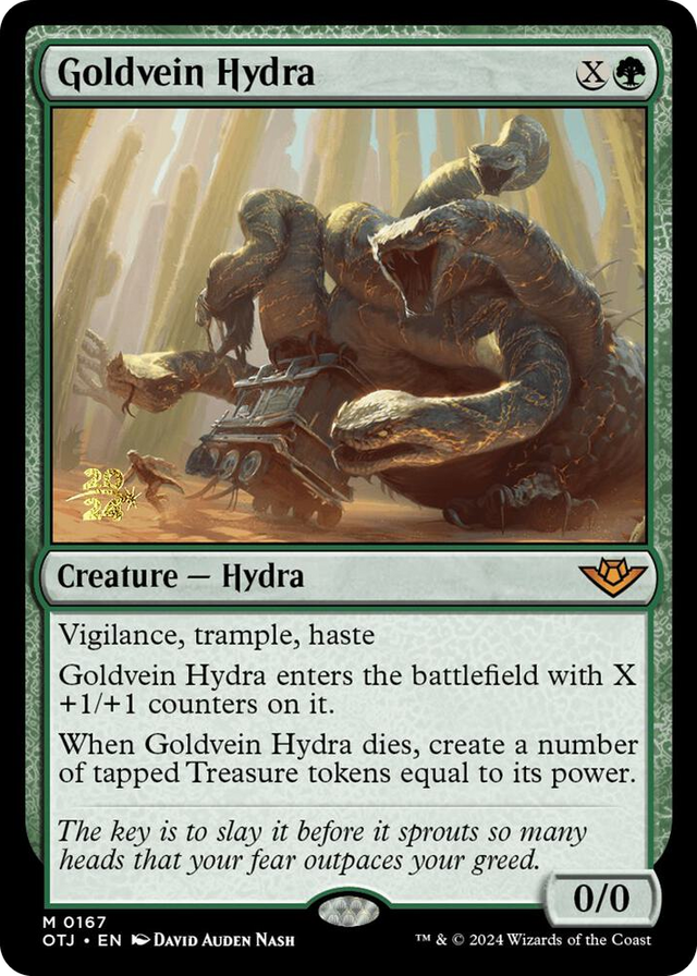 0167 Goldvein Hydra M Prerelease Cards