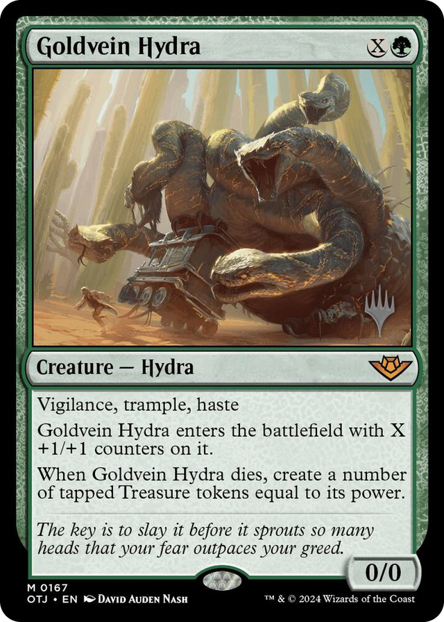 0167 Goldvein Hydra M Promo Pack: Outlaws of Thunder Junction