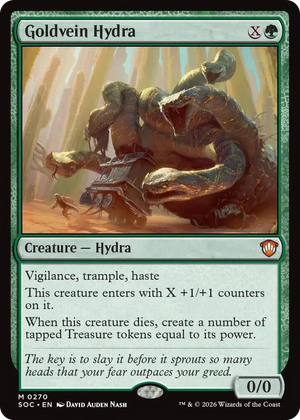 0270 Goldvein Hydra M Commander: Secrets of Strixhaven