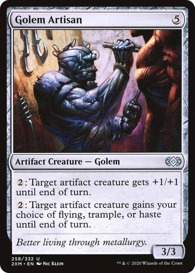 0258 Golem Artisan U Double Masters
